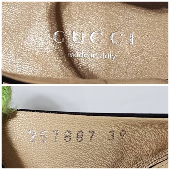 Authentic Gucci Leather Horsebit Peep Toe Platform Pumps Black Size 39 - Picture 13 of 13